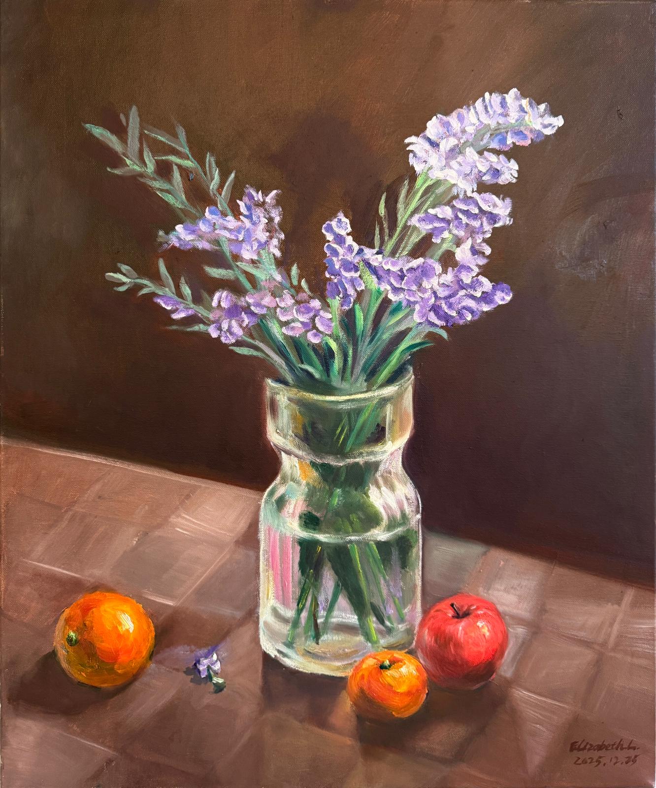 Quiet Bloom by the Hearth